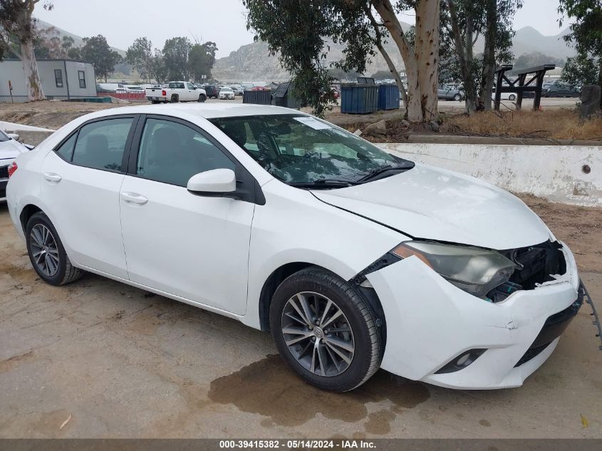 2016 TOYOTA COROLLA LE PLUS