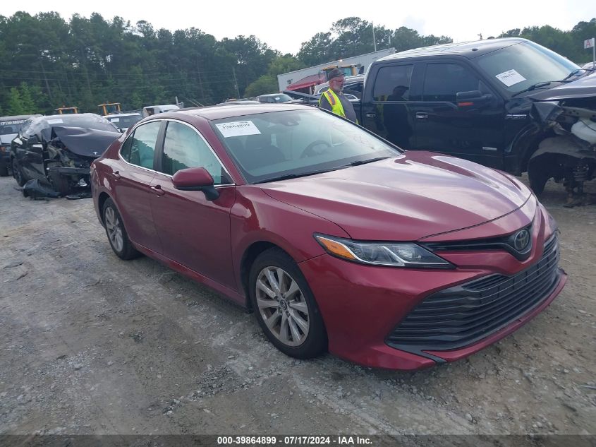 2019 TOYOTA CAMRY LE