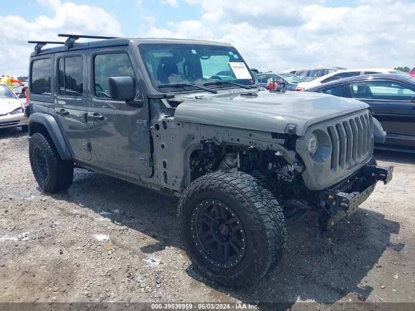 2019 JEEP WRANGLER UNLIMITED SPORT S 4X4