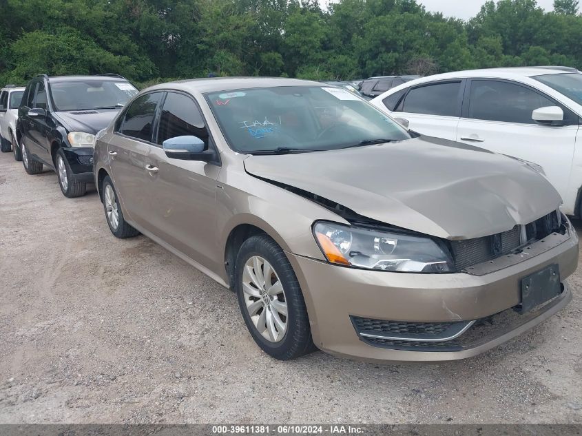 2015 VOLKSWAGEN PASSAT 1.8T WOLFSBURG EDITION