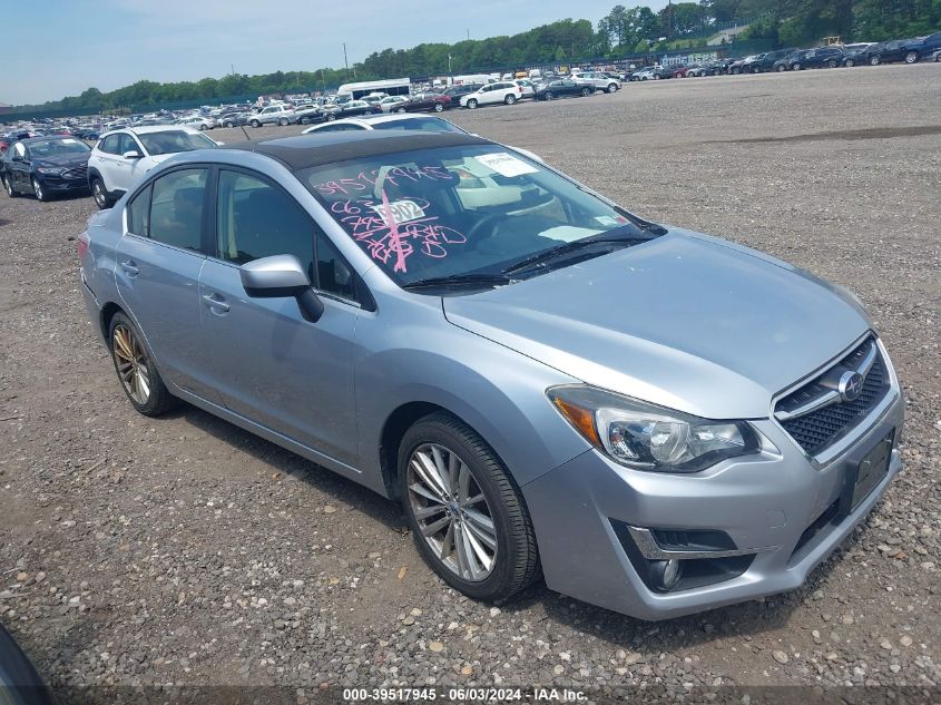 2016 SUBARU IMPREZA 2.0I PREMIUM