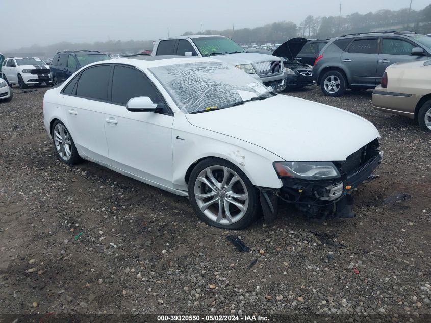 2012 AUDI S4 3.0 PREMIUM PLUS