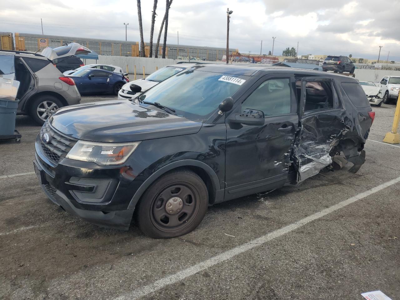 2016 FORD EXPLORER POLICE INTERCEPTOR