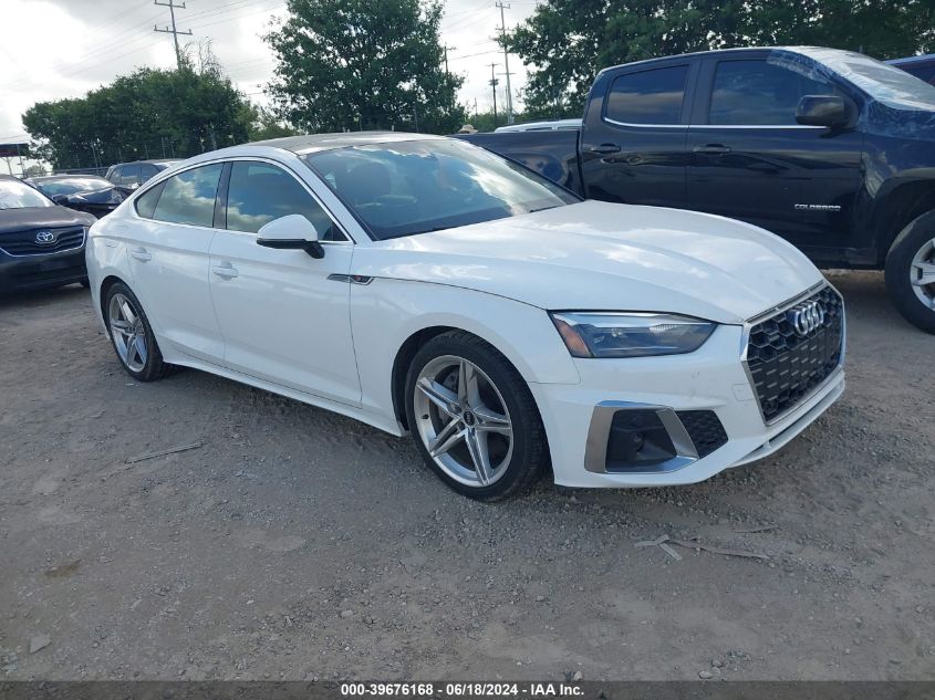 2021 AUDI A5 SPORTBACK PREMIUM 45 TFSI QUATTRO S TRONIC