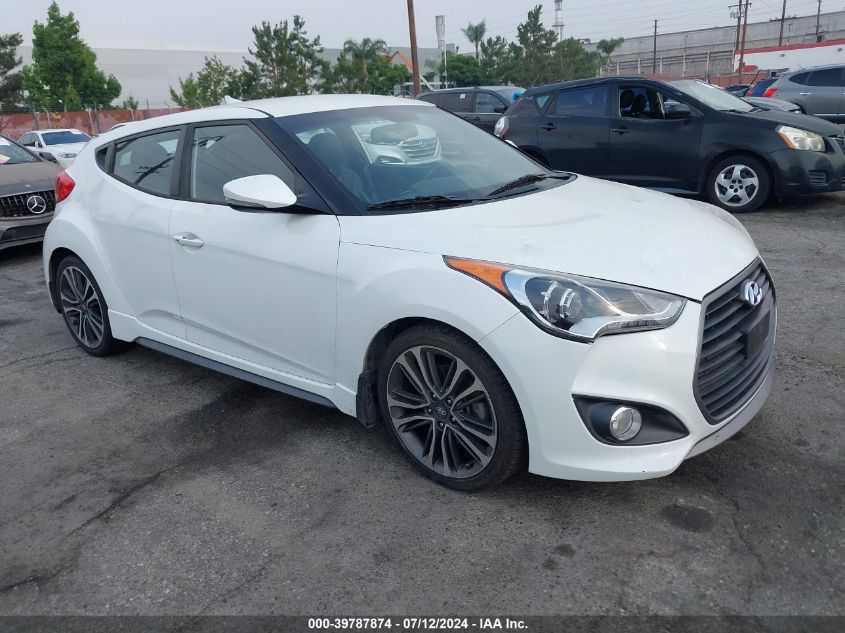 2016 HYUNDAI VELOSTER TURBO