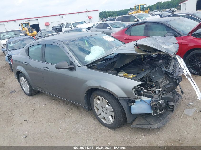 2013 DODGE AVENGER SE