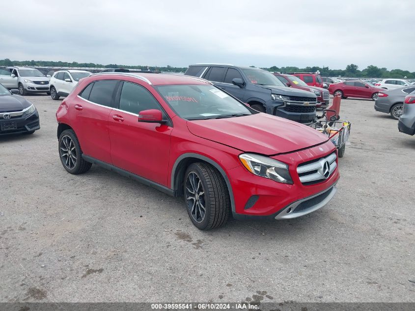 2016 MERCEDES-BENZ GLA 250 4MATIC