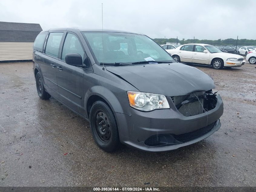 2016 DODGE GRAND CARAVAN AMERICAN VALUE PKG