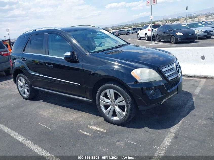 2010 MERCEDES-BENZ ML 350