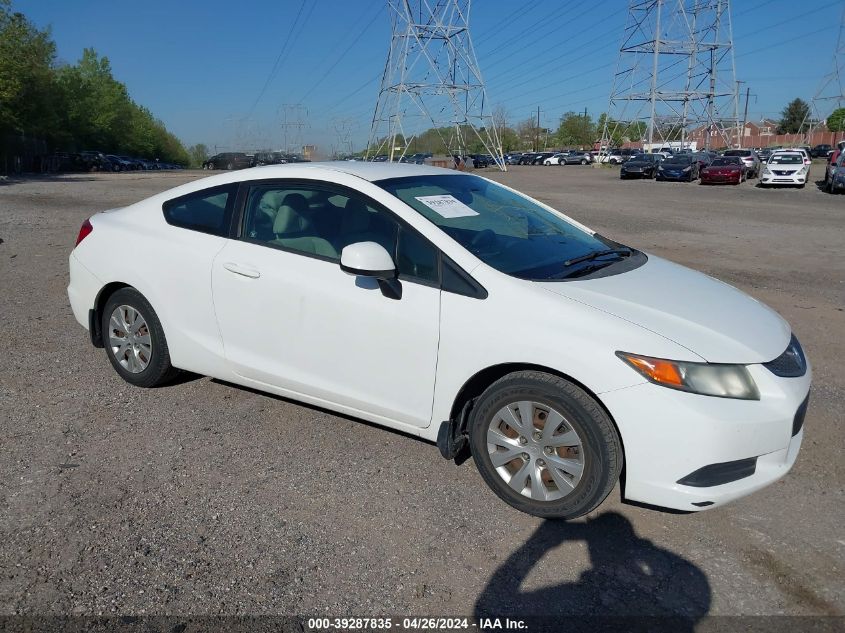 2012 HONDA CIVIC LX