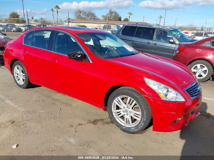 2012 INFINITI G37X