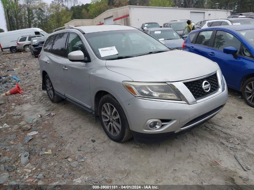 2015 NISSAN PATHFINDER SL