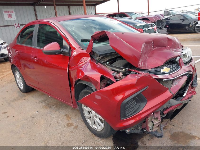 2018 CHEVROLET SONIC LT AUTO