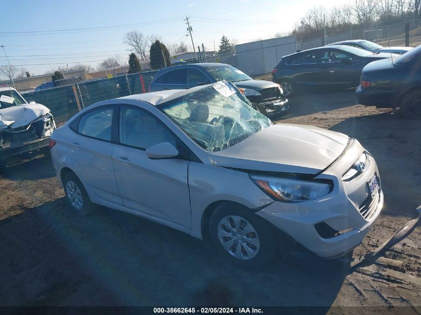 2016 HYUNDAI ACCENT SE