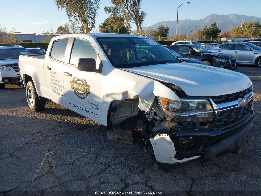 2021 CHEVROLET COLORADO 2WD  LONG BOX WT