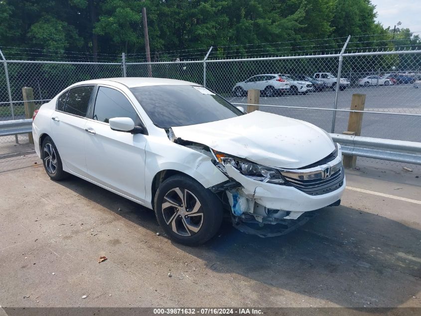 2017 HONDA ACCORD LX