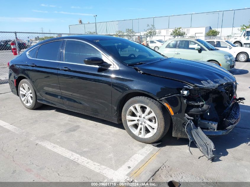 2016 CHRYSLER 200 LIMITED PLATINUM