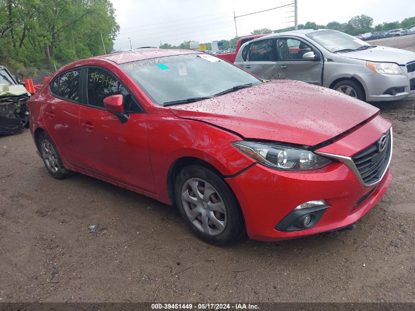 2015 MAZDA MAZDA3 I SPORT