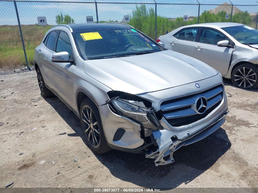 2016 MERCEDES-BENZ GLA 250