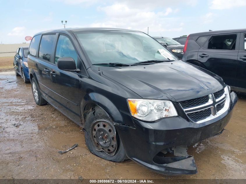 2015 DODGE GRAND CARAVAN SE