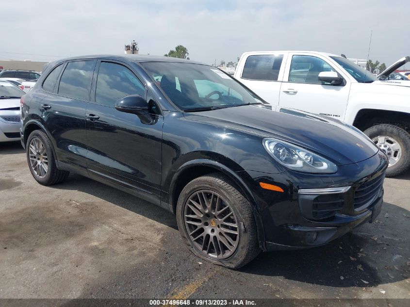 2018 PORSCHE CAYENNE PLATINUM EDITION