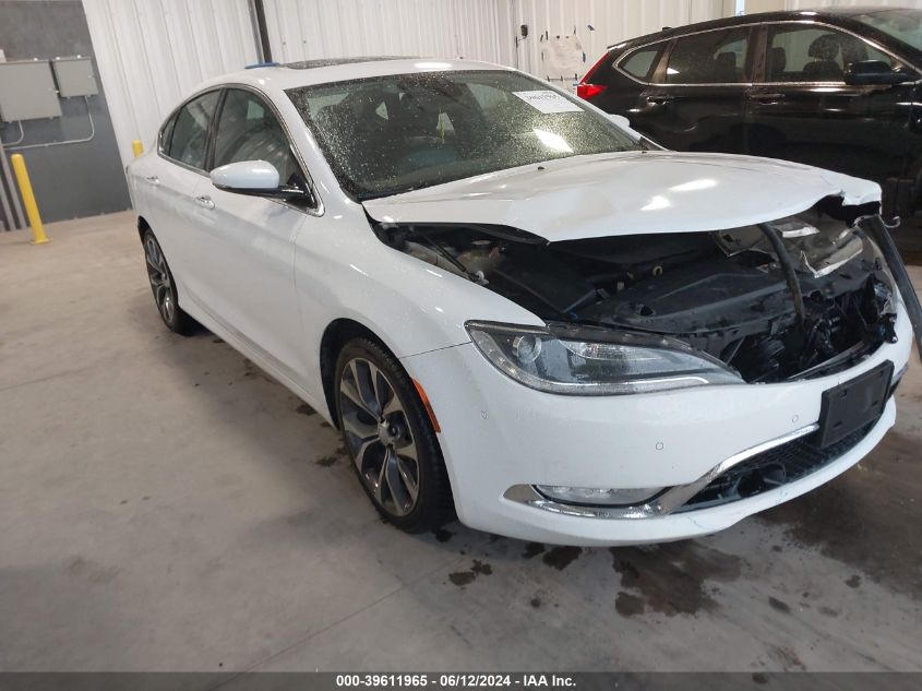 2015 CHRYSLER 200 C