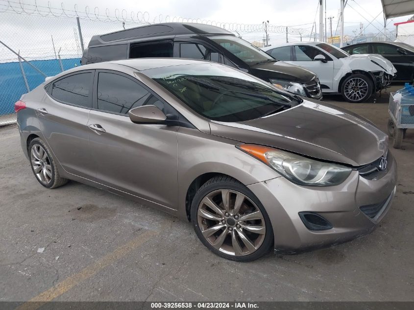 2013 HYUNDAI ELANTRA GLS