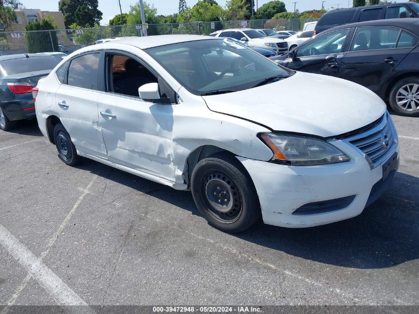 2014 NISSAN SENTRA S