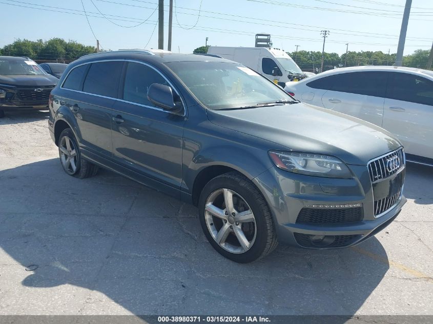 2012 AUDI Q7 3.0T S LINE PRESTIGE