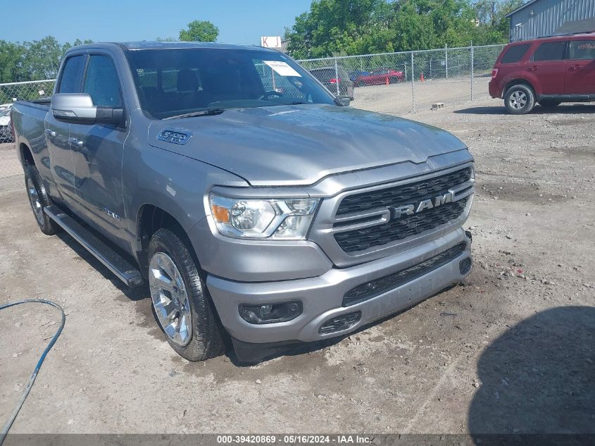 2022 RAM 1500 BIG HORN QUAD CAB 4X4 6'4 BOX