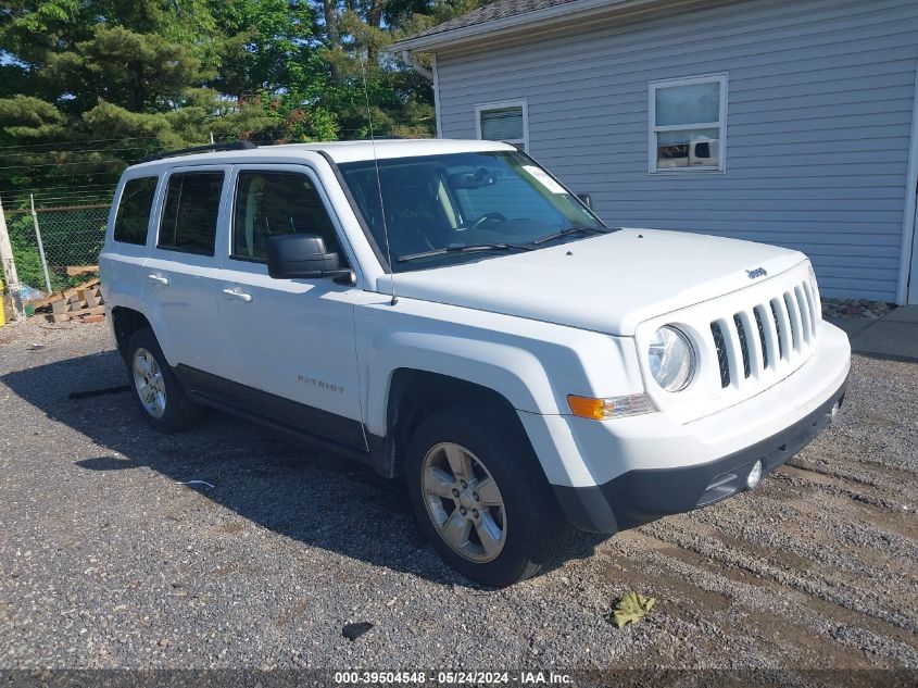 2016 JEEP PATRIOT LATITUDE