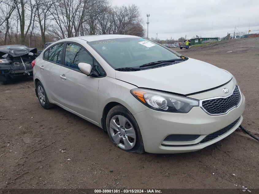 2015 KIA FORTE LX