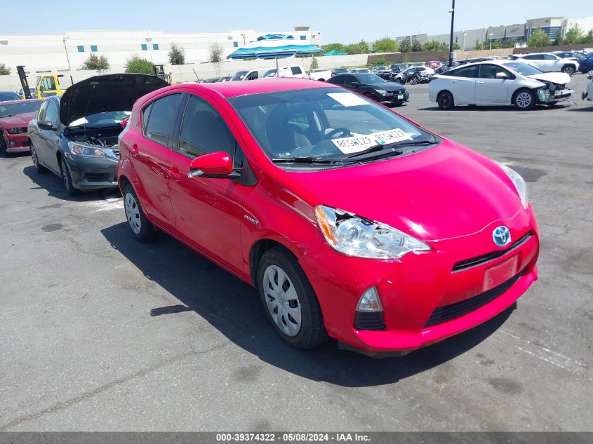 2013 TOYOTA PRIUS C TWO