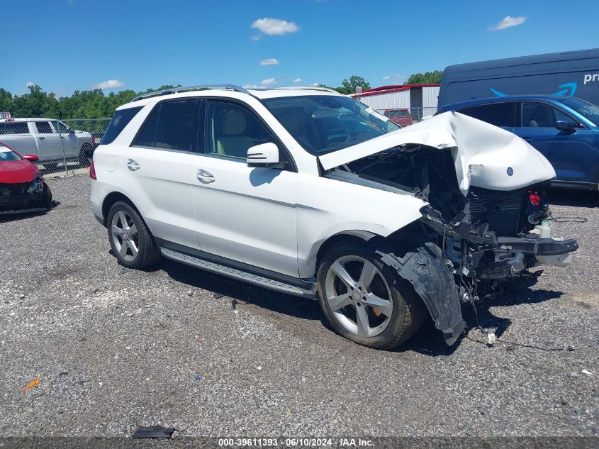 2016 MERCEDES-BENZ GLE 350 350 4MATIC