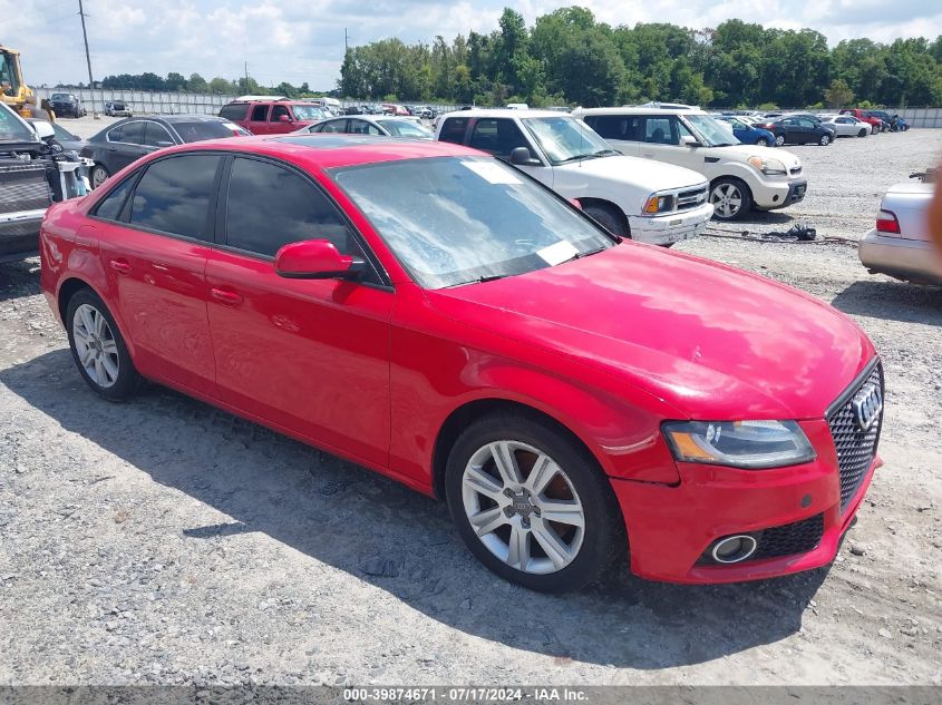 2011 AUDI A4 2.0T PREMIUM