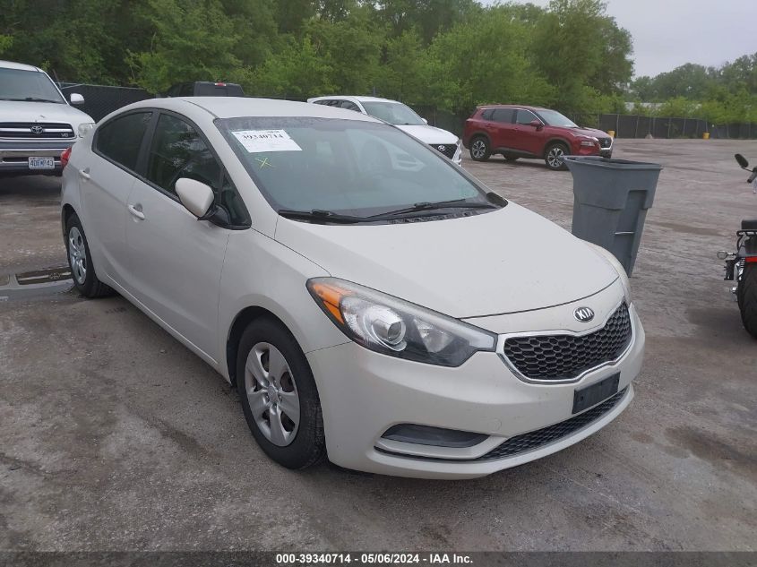 2015 KIA FORTE LX