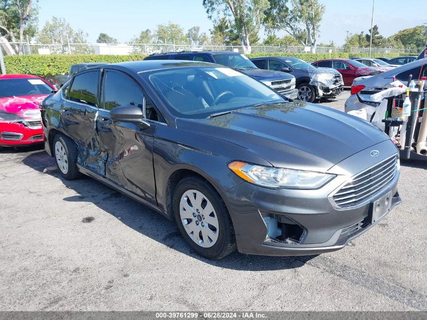 2019 FORD FUSION S