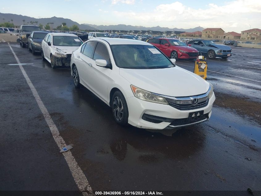 2017 HONDA ACCORD LX