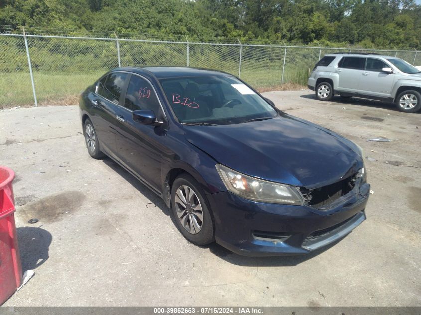 2013 HONDA ACCORD LX