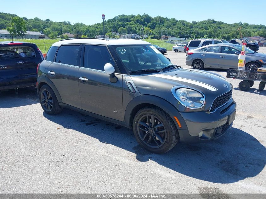 2013 MINI COUNTRYMAN COOPER S