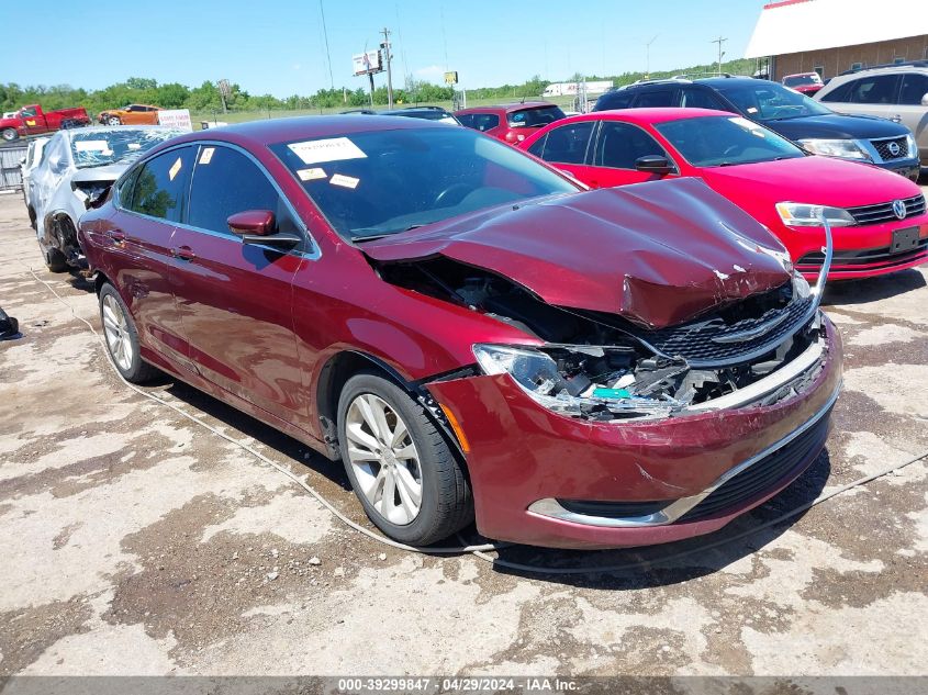 2017 CHRYSLER 200 LIMITED PLATINUM