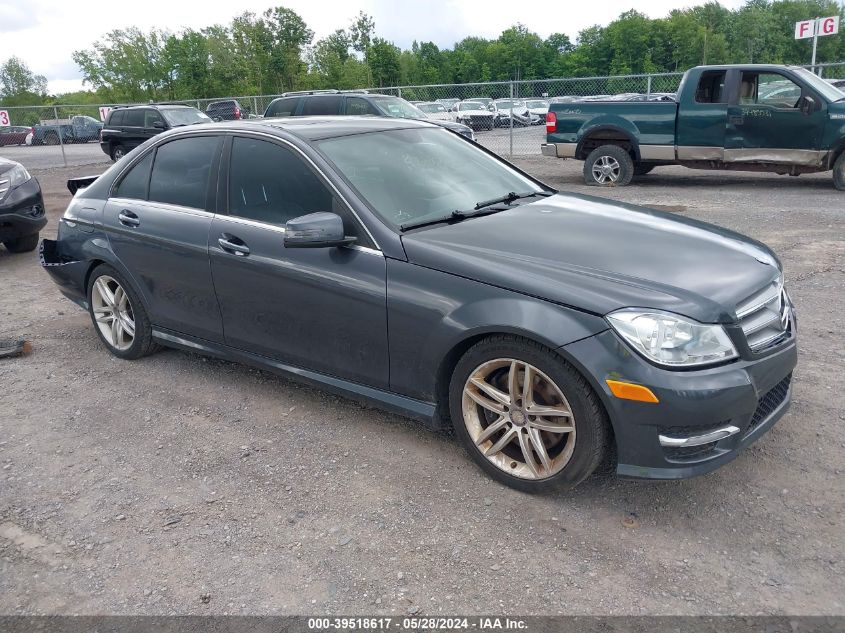 2013 MERCEDES-BENZ C 300 LUXURY 4MATIC/SPORT 4MATIC