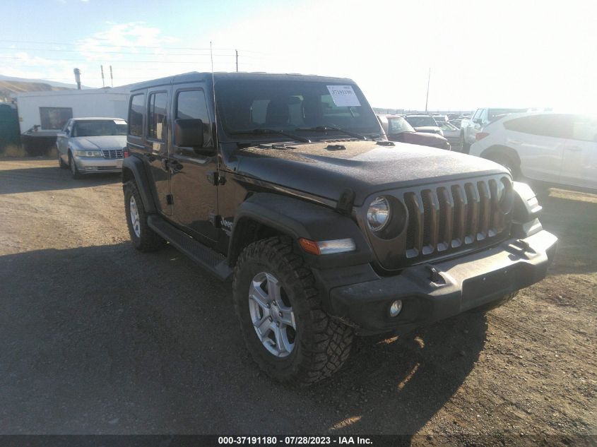 2018 JEEP WRANGLER UNLIMITED SPORT S 4X4