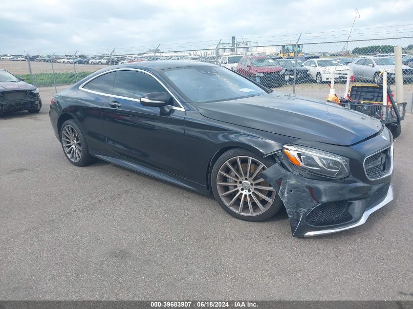 2015 MERCEDES-BENZ S 550