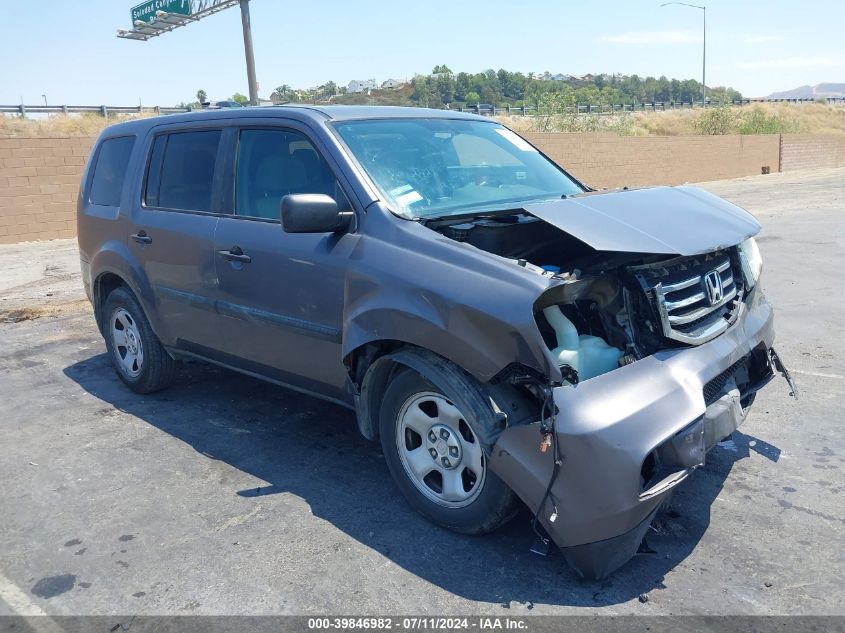 2015 HONDA PILOT LX