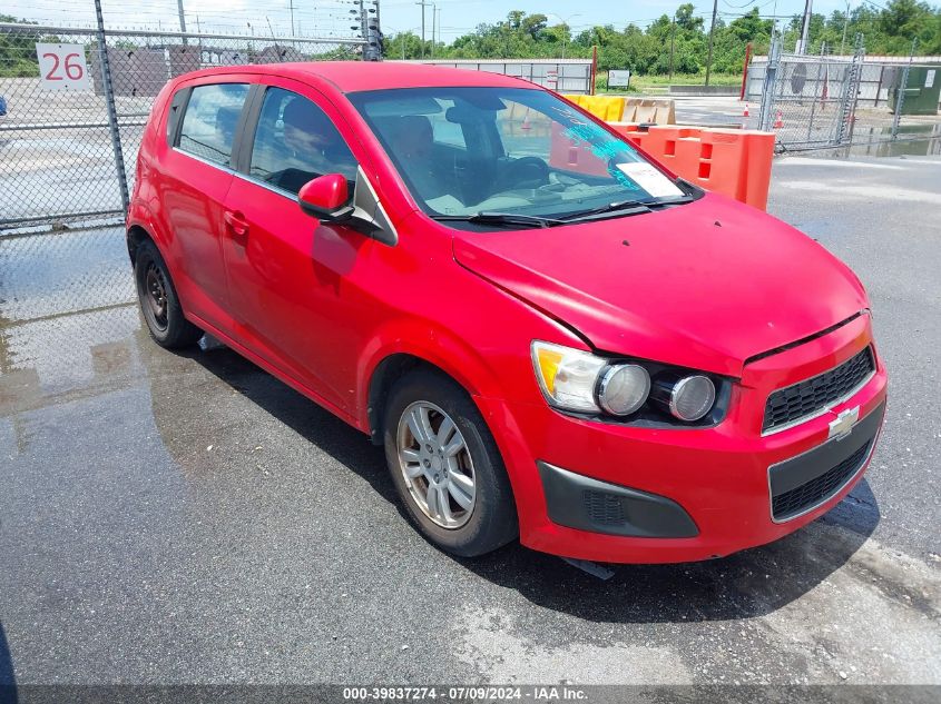 2012 CHEVROLET SONIC 2LT