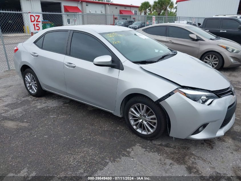 2014 TOYOTA COROLLA L/LE/LE PLS/PRM/S/S PLS