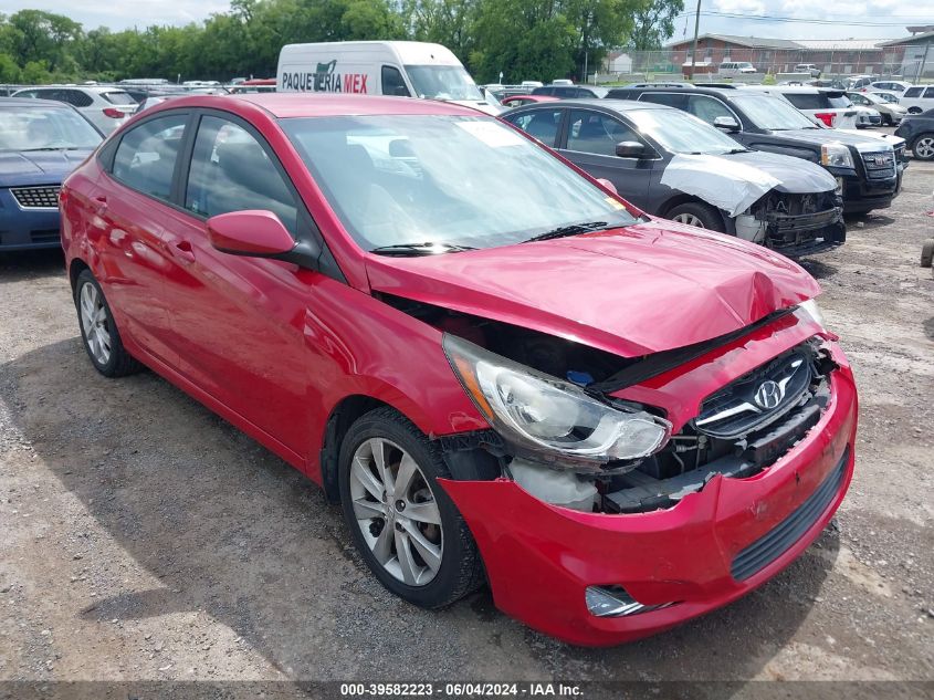 2013 HYUNDAI ACCENT GLS