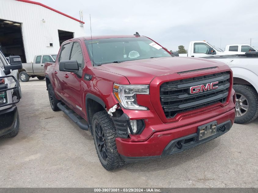 2020 GMC SIERRA 1500 4WD  SHORT BOX ELEVATION