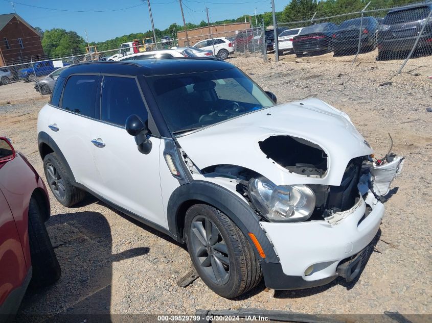 2012 MINI COOPER S COUNTRYMAN